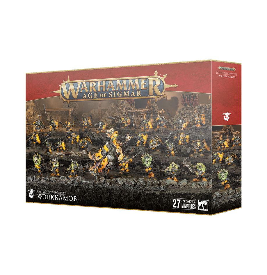 Warhammer Age of Sigmar: Ironjawz Battleforce: Wrekkamob