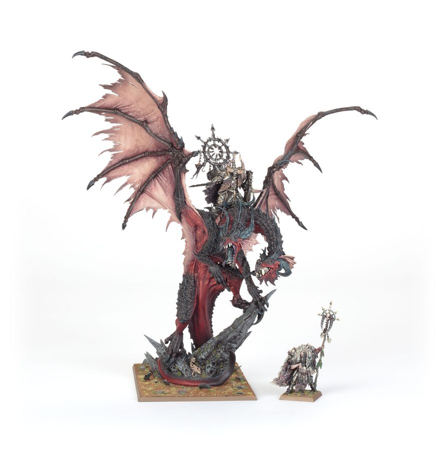 Warhammer The Old World: Warriors of Chaos - Lord on Chaos Dragon (08-19)