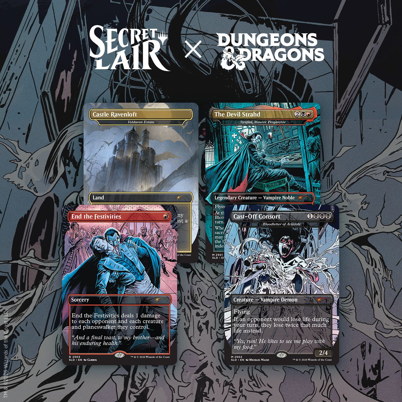 Magic: The Gathering: Secret Lair x Dungeons & Dragons®: Roll for Initiative Superdrop