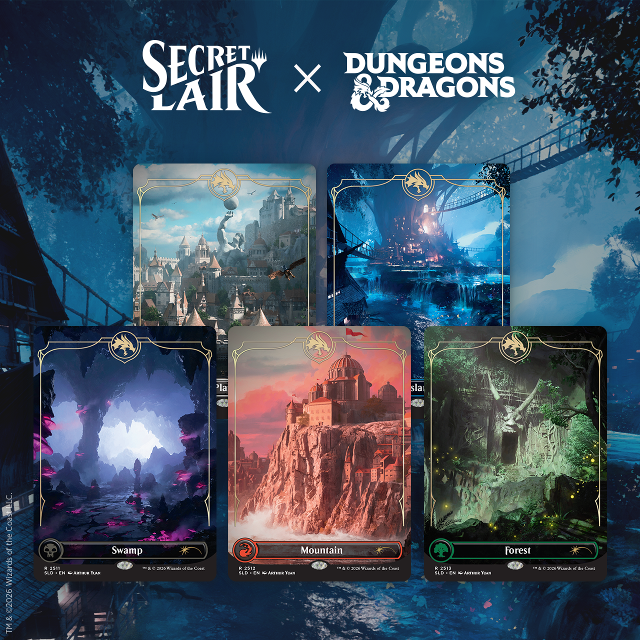 Magic: The Gathering: Secret Lair x Dungeons & Dragons®: Roll for Initiative Superdrop