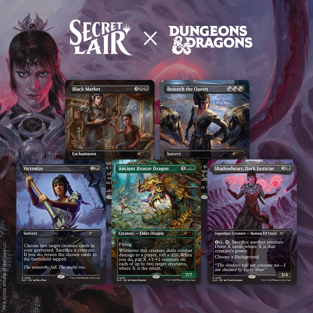 Magic: The Gathering: Secret Lair x Dungeons & Dragons®: Roll for Initiative Superdrop