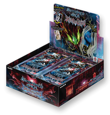 Battle Spirits Saga Card Game: Savior of Chaos Booster Display [BSS04]