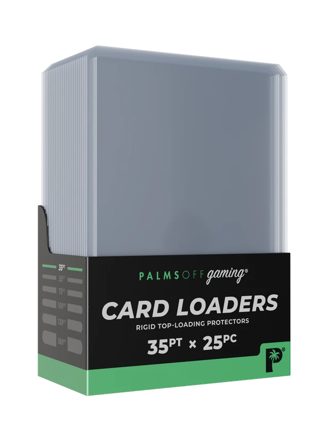 Palms Off Gaming: 35pt Card Loaders - 25pc