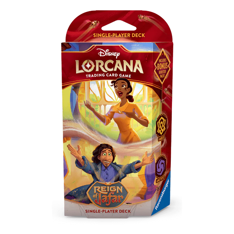 Disney Lorcana TCG: Reign of Jafar Starter Deck - Amber & Amethyst