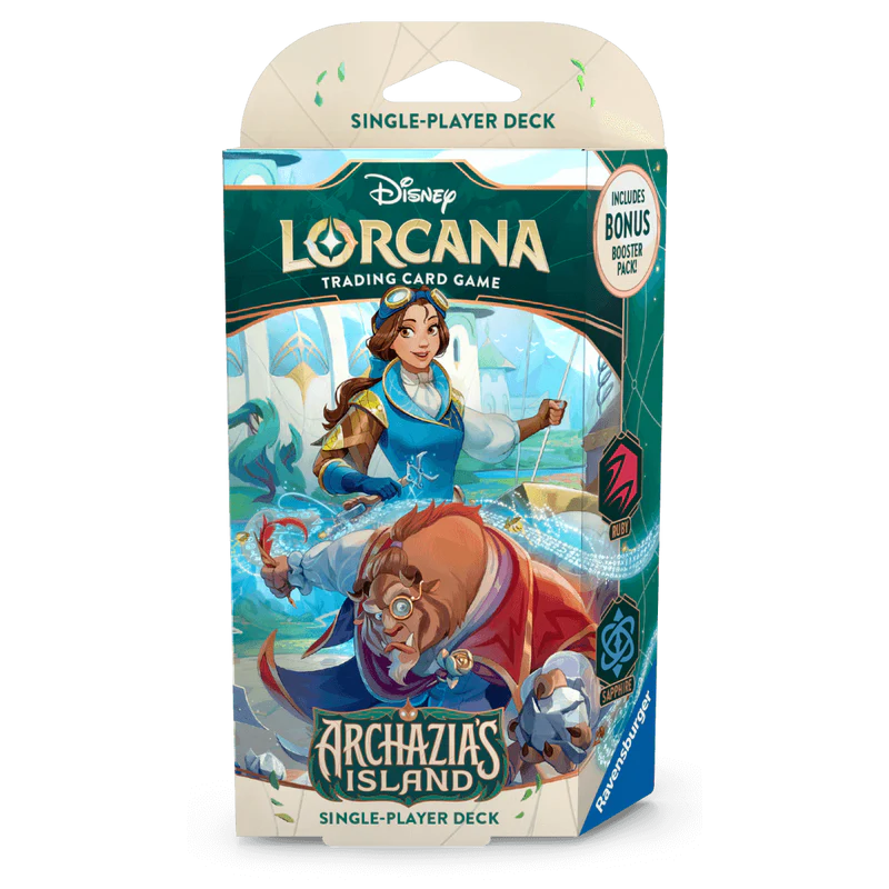 Disney Lorcana TCG: Archazia's Island Starter Deck - Ruby & Sapphire