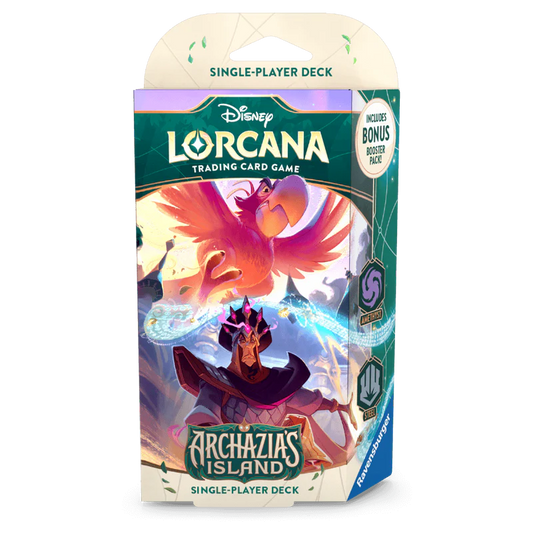 Disney Lorcana TCG: Archazia's Island Starter Deck - Amethyst & Steel