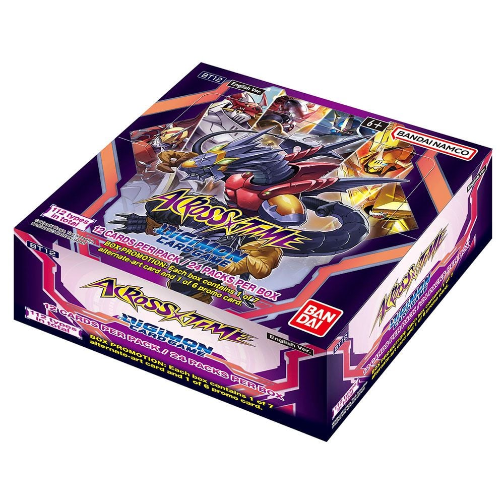 Digimon Card Game: Across Time BT12 Booster Box