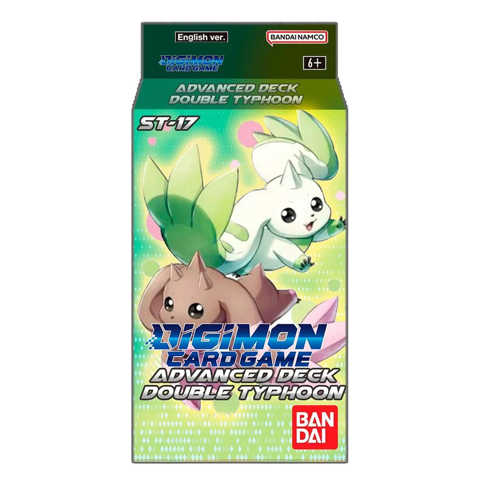 Digimon Card Game: Double Typhoon Advanced Deck Set ST-17