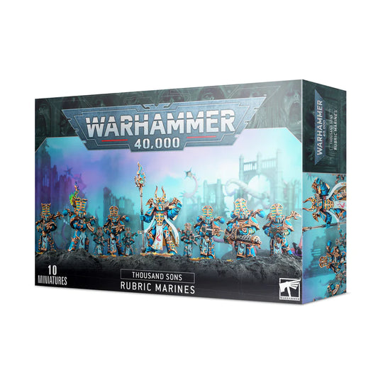 Warhammer 40K: Thousand Sons Rubric Marines