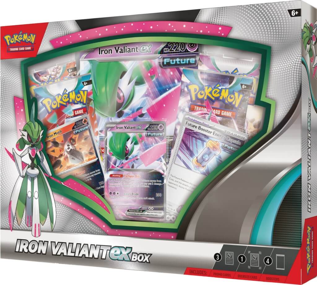 Pokemon TCG: Iron Valiant ex Box