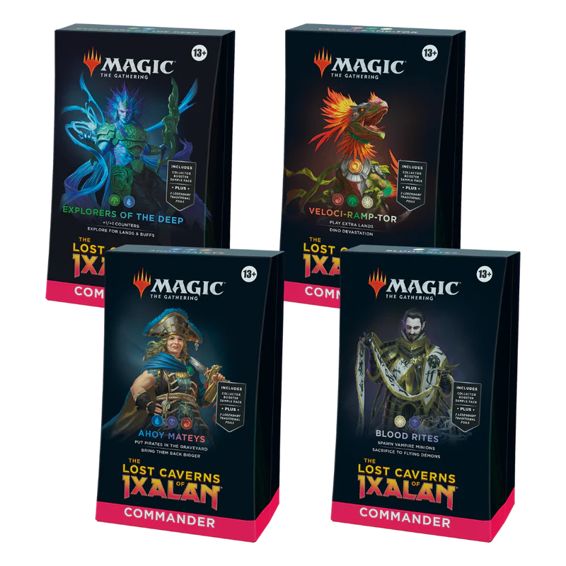 Magic: The Gathering: The Lost Caverns of Ixalan Commander Decks