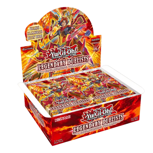 Yu-Gi-Oh!: Legendary Duelists: Soulburning Volcano Booster