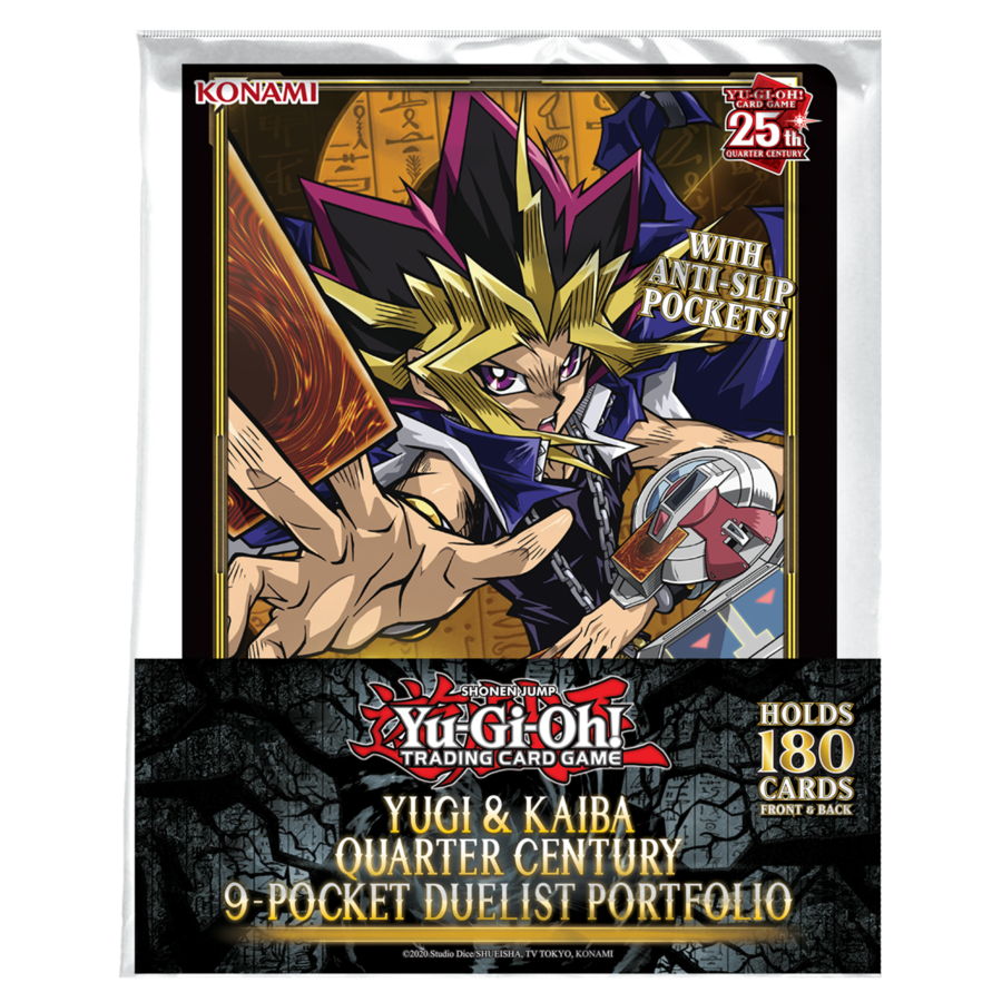 Yu-Gi-Oh!: Yugi and Kaiba Quarter Century 9-Pocket Duelist Portfolio