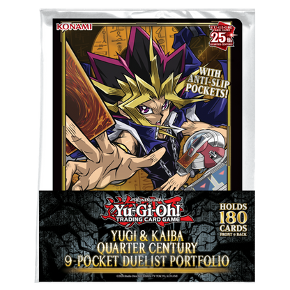 Yu-Gi-Oh!: Yugi and Kaiba Quarter Century 9-Pocket Duelist Portfolio