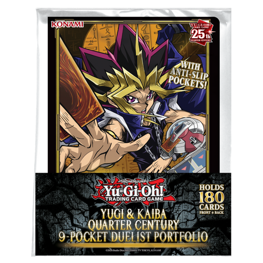 Yu-Gi-Oh!: Yugi and Kaiba Quarter Century 9-Pocket Duelist Portfolio