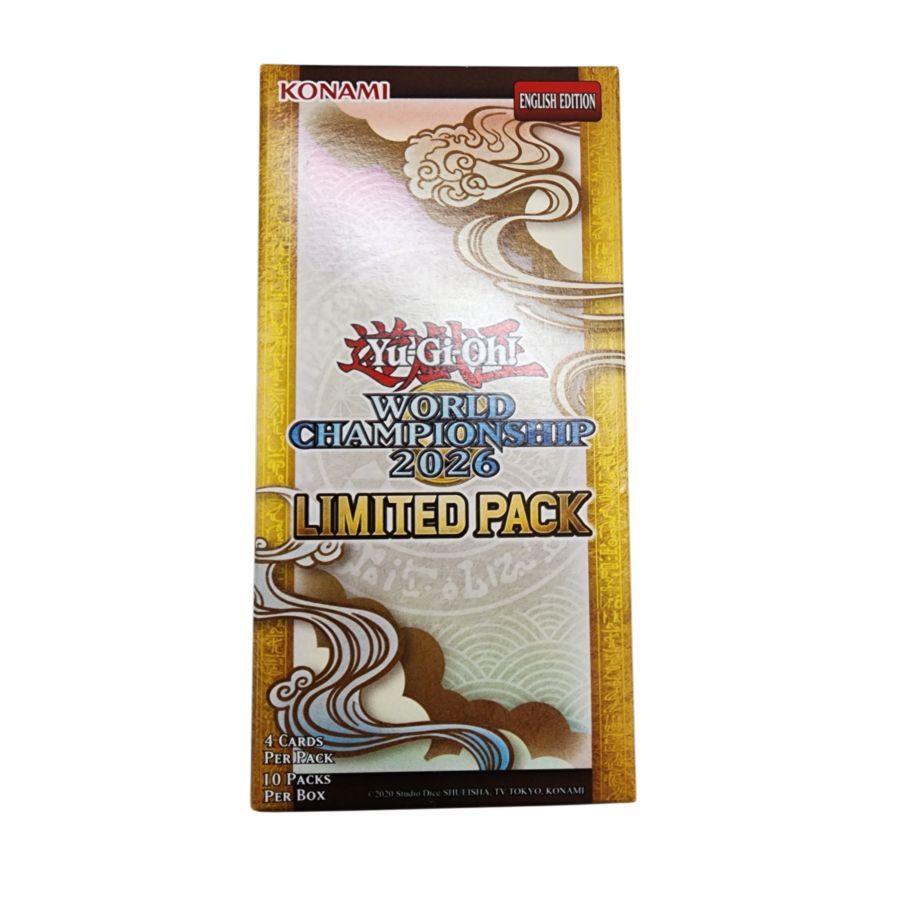 Yu-Gi-Oh!: 2026 Limited World Championship Pack (Display of 10)