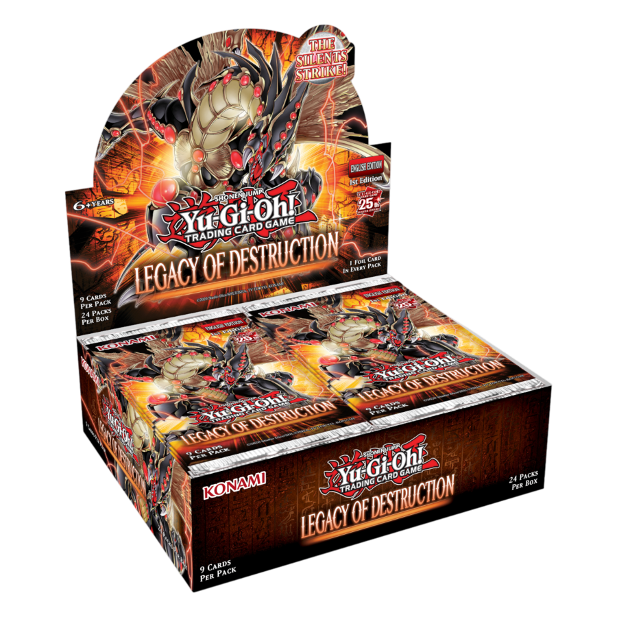 Yu-Gi-Oh!: Legacy of Destruction Booster Box – First Games