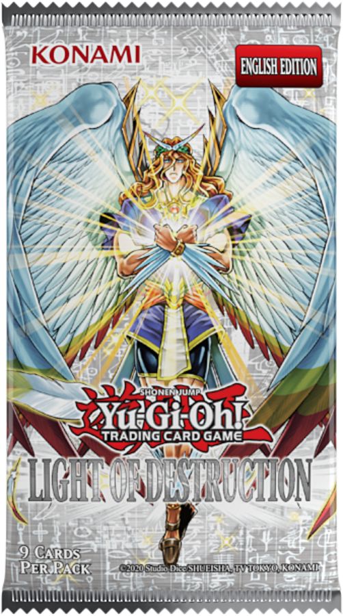 Yu-Gi-Oh!: Light of Destruction Unlimited Reprint Booster Pack First Games Yu-Gi-Oh!: Light of Destruction Unlimited Reprint Booster Pack First Games