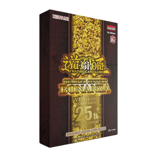Yu-Gi-Oh!: Quarter Century Bonanza 3-Booster Tuckbox
