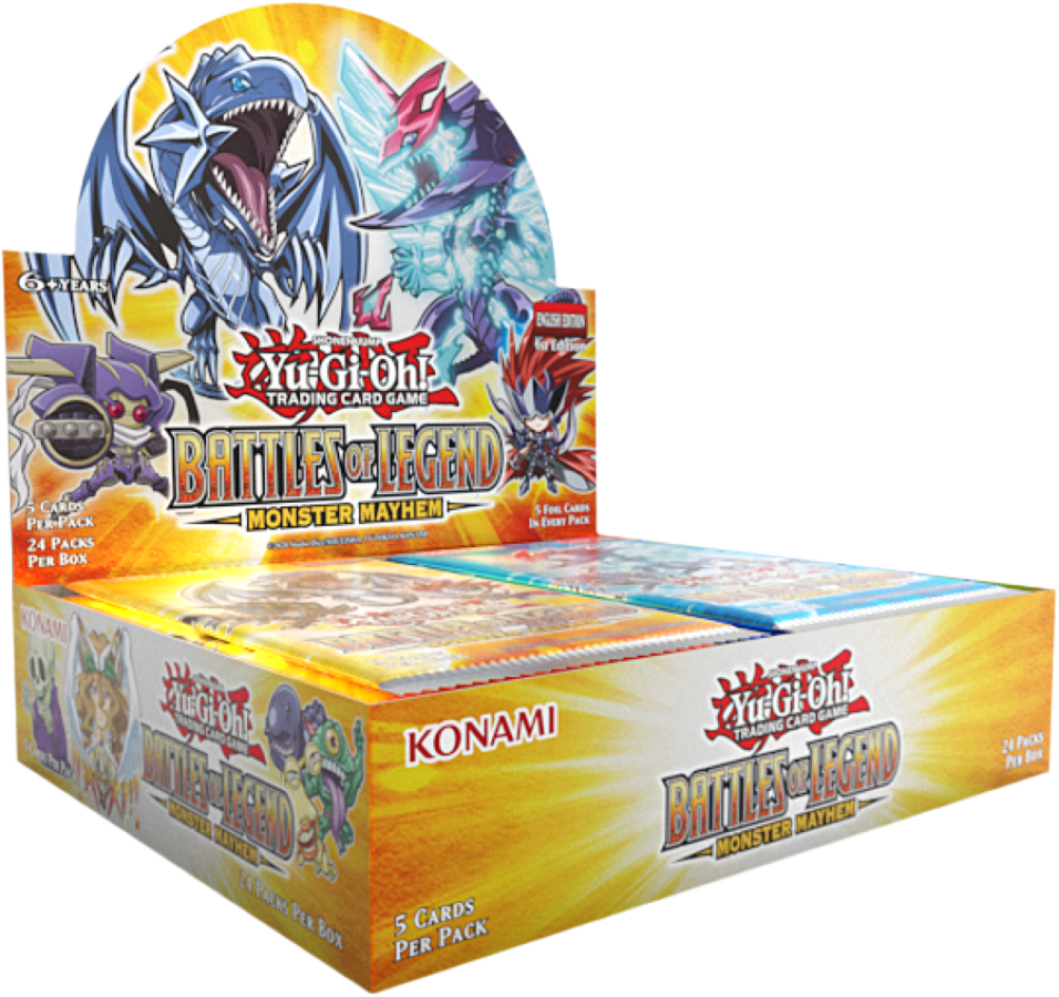 Yu-Gi-Oh!: Battles of Legend Monster Mayhem Booster Box (Display of 24)