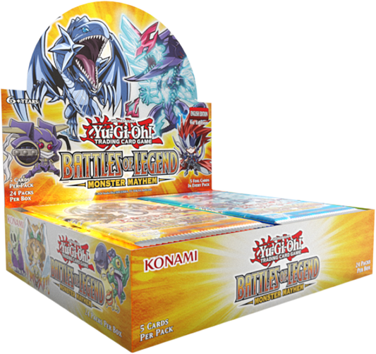 Yu-Gi-Oh!: Battles of Legend Monster Mayhem Booster Box (Display of 24)