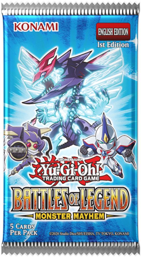Yu-Gi-Oh!: Battles of Legend Monster Mayhem Booster Pack