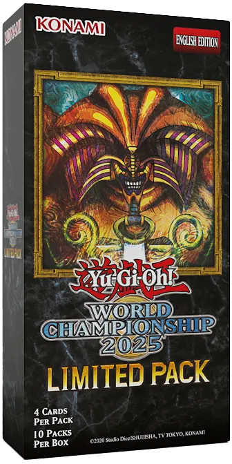 Yu-Gi-Oh!: 2025 Limited World Championship Booster Box (Display of 10)
