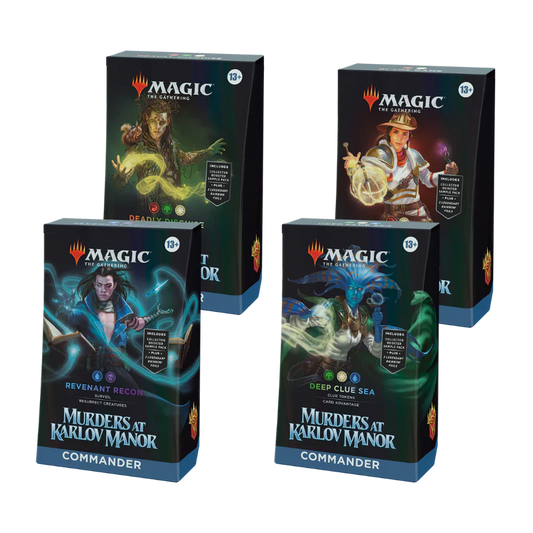 Magic: The Gathering: Murders at Karlov Manor Commander Decks