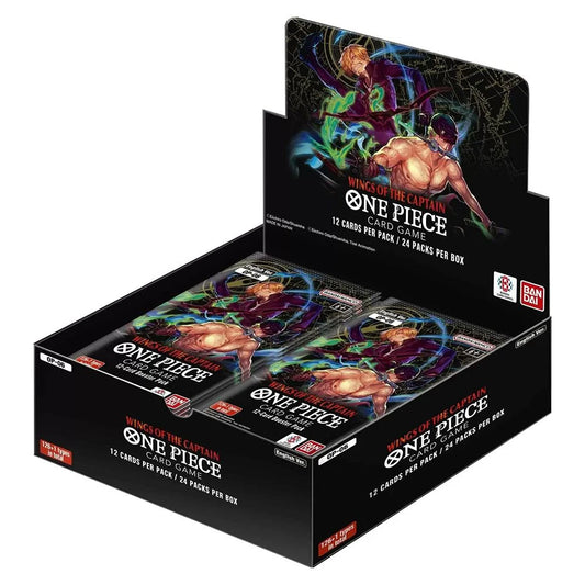 One Piece Card Game: Wings of the Captain Booster Box Display (OP-06) ENGLISH