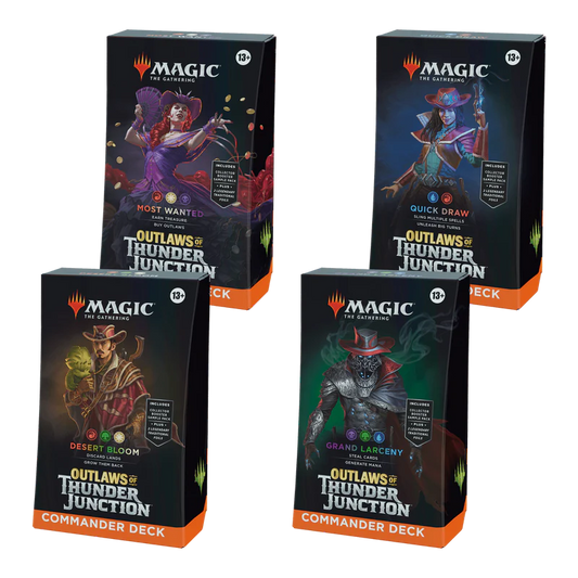 Magic: The Gathering: Outlaws of Thunder Junction Commander Decks