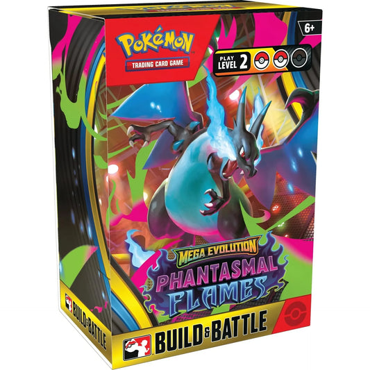 Pokemon TCG: Mega Evolution 2 - Phantasmal Flames Build and Battle Box