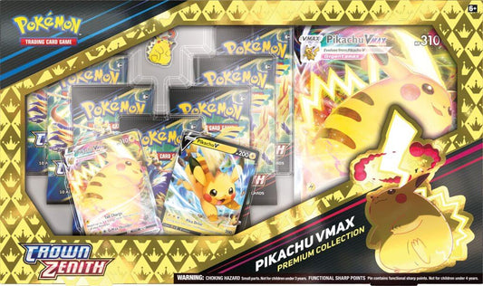 Pokemon TCG: Crown Zenith Pikachu VMAX Box Premium Collection