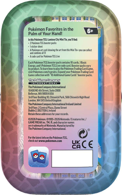 Pokemon TCG: Lumiose City Mini Tin (Assorted)