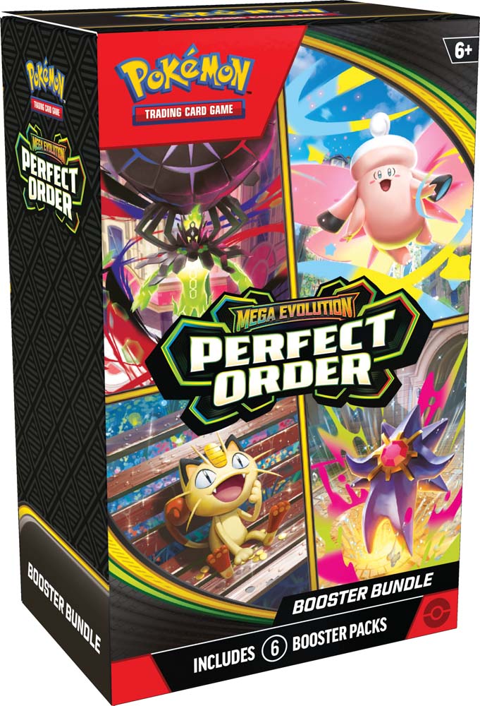 Pokemon TCG: Mega Evolution 3 - Perfect Order Booster Bundle