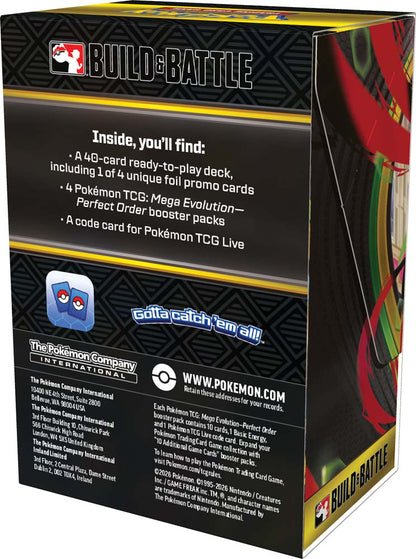 Pokemon TCG: Mega Evolution 3 - Perfect Order Build and Battle Box