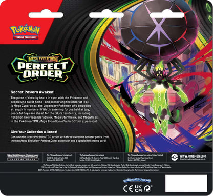 Pokemon TCG: Mega Evolution 3 - Perfect Order 3-Booster Blister