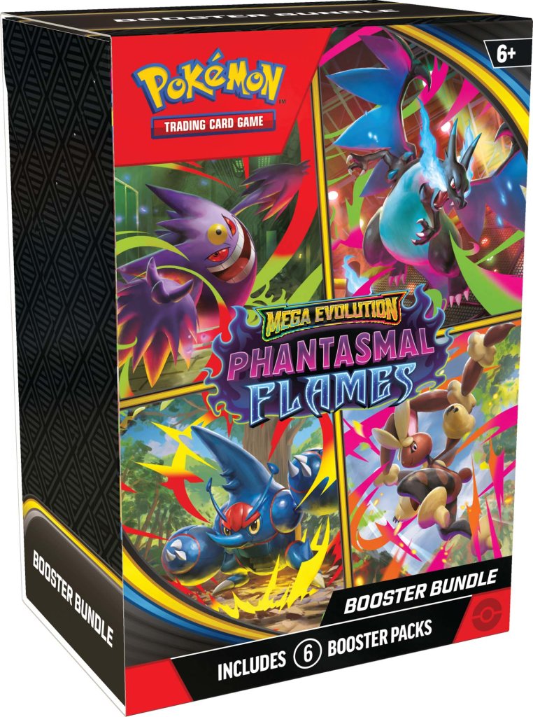 Pokemon TCG: Mega Evolution 2 - Phantasmal Flames Booster Bundle