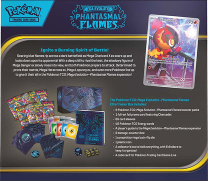 Pokemon TCG: Mega Evolution 2 - Phantasmal Flames Elite Trainer Box