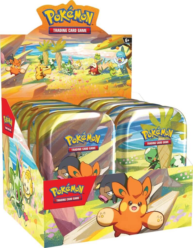 Pokemon TCG: Paldea Friends Mini Tin