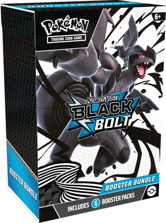 Pokemon TCG: Scarlet & Violet 10.5 — Black Bolt Booster Bundle