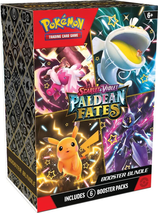 Pokemon TCG: Scarlet & Violet 4.5 - Paldean Fates Booster Bundle