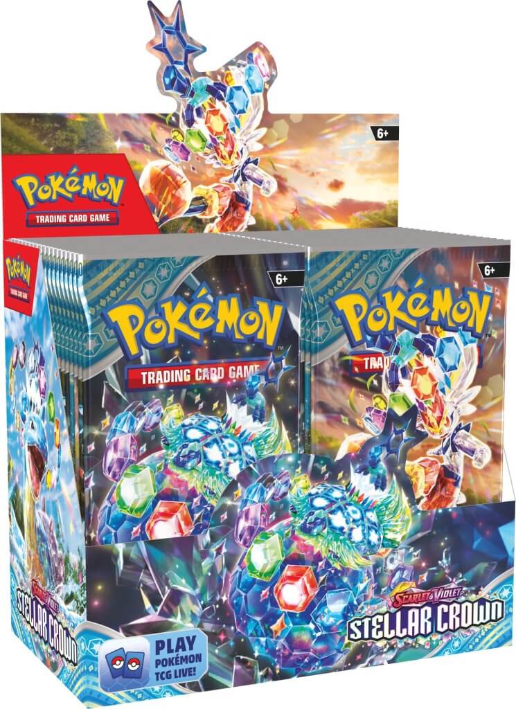 Pokemon TCG: Scarlet & Violet 7 - Stellar Crown Booster Pack