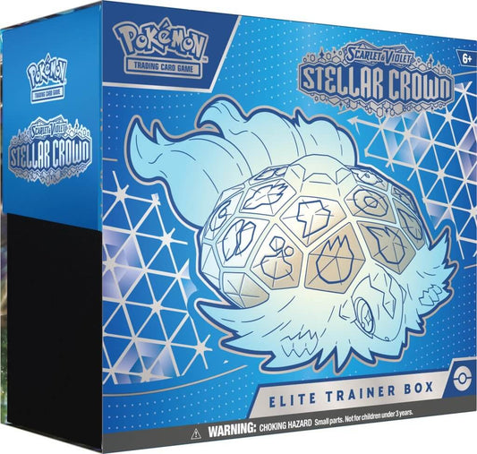 Pokemon TCG: Scarlet & Violet 7 - Stellar Crown Elite Trainer Box