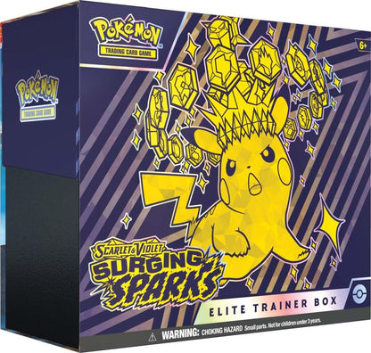 Pokemon TCG: Scarlet & Violet 8 - Surging Sparks Elite Trainer Box