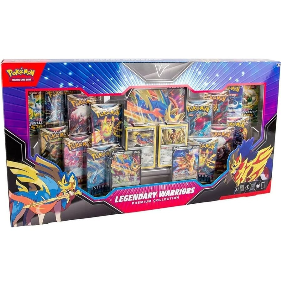 Pokemon TCG: Sword & Shield Legendary Warriors Premium Collection