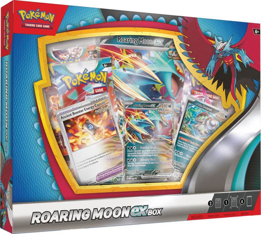 Pokemon TCG: Roaring Moon ex Box