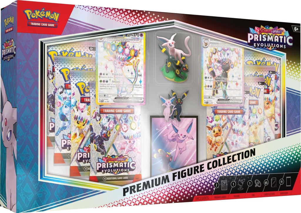 Pokemon TCG: Scarlet & Violet - Prismatic Evolutions Premium Figure Collection
