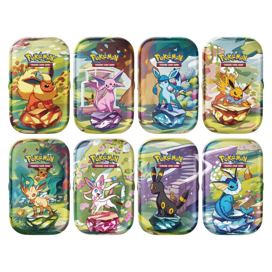 Pokemon TCG Scarlet & Violet 8.5 Prismatic Evolutions Mini Tin