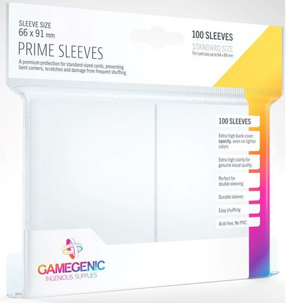 Gamegenic Prime 100ct Sleeves