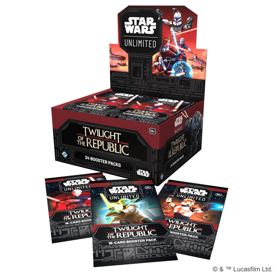 Star Wars Unlimited: Twilight of the Republic Booster Box (Display of 24)